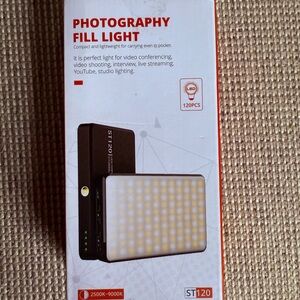 ST120 LED Photography Fill Light - Black